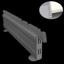 (B-Ware) Tegometall Regal Fußteil H16  T47...