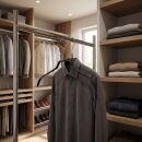 gebar Metall Kleiderbügel Classic M 46 schwarz L-XXL