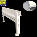 (B-Ware) Tegometall Regal Fußteil H26  T47...