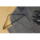 MAWA Metall Kleiderbügel Bodyform 42 LS, schwarz