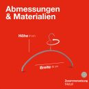 MAWA Metall Kleiderbügel Economic 40 P, silberfarben