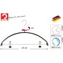 MAWA Metall Kleiderbügel Economic 40 PK, schwarz