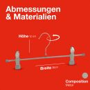 MAWA Klammern-Halter Clip K30 D, silberfarben