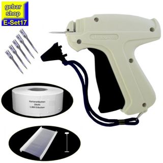 Top E-Set17 Arrow 9S, 5 Nadel 1000 Fäden & 1000 Etiketten