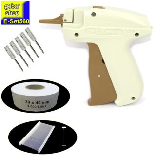 Heftpistole E-Set560 Arrow 9F, 5 Nadel 1000 Fäden 35 + Etiketten 30x40