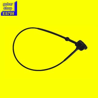 Sicherheitsfäden L:75mm Nylon schwarz 1.000 Stück 3"