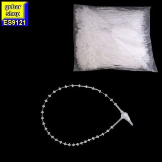 Rasterschlaufen L:125mm PP 1.000 Stück/Beutel 5" für Etiketten