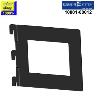 4x Bücherbügel Karthago T 143 schwarz RA50 Element System