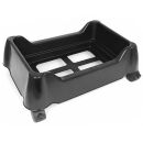 Verkaufskorb Set26 schwarz 10 Körbe + Korbsammelwagen