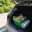Einkaufskorb 22 Liter in grün mit zwei Tragegriffe