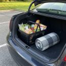 Einkaufskorb 22 Liter in schwarz mit zwei Tragegriffe