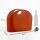 Shopping Bag Einkaufstasche in rot mit zwei Tragegriffe