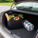 Shopping Bag Einkaufstasche in schwarz mit zwei Tragegriffe