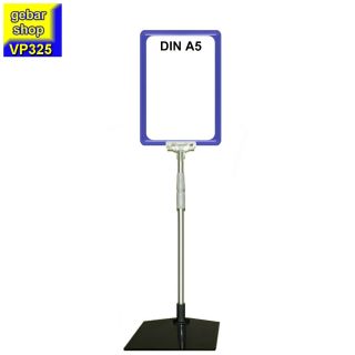 Plakatständer Set3 Rahmen DIN A5 blau