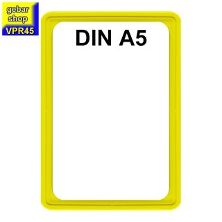 Plakatrahmen gelb DIN A5 Größe 148x210 mm