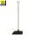 Plakatständer Palette GEBAR A4-6 Metallfuß schwarz ohne Plakatrahmen