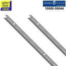 2x Wandschiene 1-reihig H 2000 weißalu RA 50...