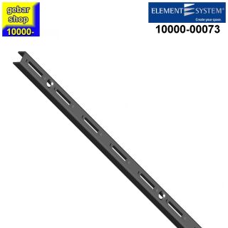 Wandschiene 1-reihig H 1000 schwarz RA 50 Element System
