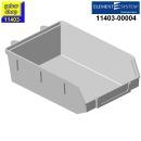 Element System Lochwand Minibox 90x135 H 40 weiß