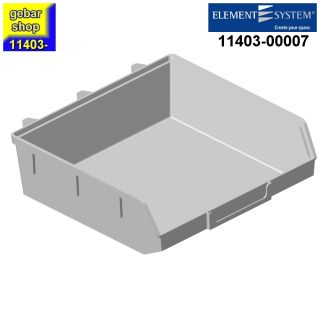 Element System Lochwand Minibox 135x135 H 40 weiß