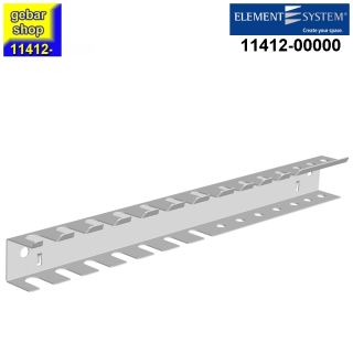 Werkzeughalter Leiste 2-fach B 380 weiß  Element System