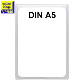 Plakatrahmen transparent DIN A5 Größe 148x210 mm