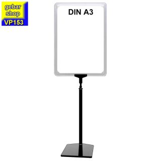 Plakatständer Set1 Rahmen DIN A3 transparent
