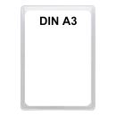 Plakatständer Set1 Rahmen DIN A3 transparent
