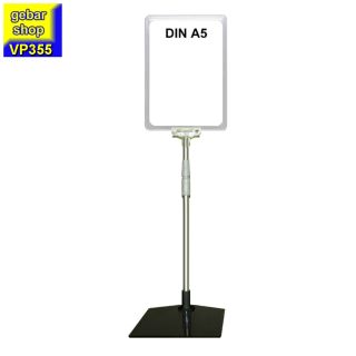 Plakatständer Set3 Rahmen DIN A5 transparent