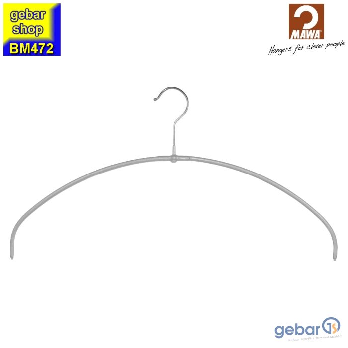 20x Kleiderbügel Aus Metall 40 Cm – Silber, Rutschfest & Platzsparend Für Schrank Und Garderobe