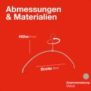 MAWA Metall Kleiderbügel Economic light 40 PT,...