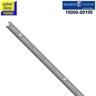 Wandschiene 1-reihig H 2500 weißalu RA 50 Element System